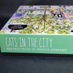Galison Cats in the City 1000 Piece Puzzle M Storrings Reference Poster Sealed
