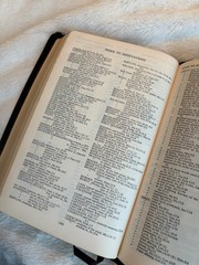1967 NEW SCOFIELD REFERENCE BIBLE/Black Morocco Leather