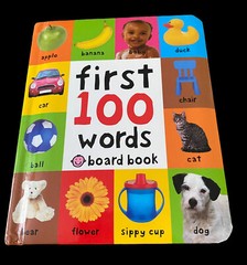 First 100 Ser.: First 100 Words : A Padded Board Book by Roger Priddy (2011,…