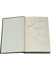 Maria Augusta Trapp. Yesterday, Today and Forever 1952 1st Ed. 2nd Print Signed!