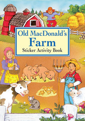 Farm Animal Sticker Activity Book Old MacDonald’s Animals Farm for Kids Ages 4-8