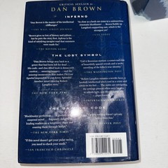 Dan Brown 7 Hardcover Book Lot Robert Langdon Series Set 1-7 HCDJ