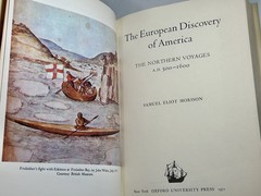 THE EUROPEAN DISCOVERY OF AMERICA: The Northern Voyages~1st Edition 1st Print