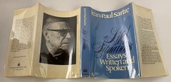 3 hardcover 1st editions by Jean Paul Satre SITUATIONS, COMMUNIST & PEACE, LIFE