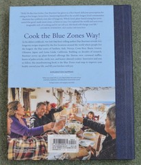 Blue Zones Kitchen~Dan Buettner~100 Recipes to Live~Sardinia~Okinawa~HC LkNEW