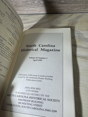 Lot Of 8 South Carolina Historical Magazines 1978-2006 Misc As Shown In Photos
