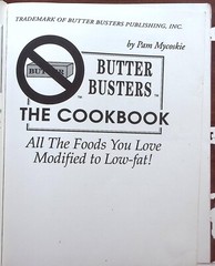BUTTER BUSTER THE COOKBOOK BY PAM MYCOSKIE PAPERBACK B1008