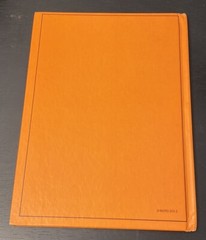 Vintage Rourke Dinosaur Library 7 Books Yellow Orange Peach Decorative Bookshelf