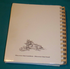 Garden Club of NC Cookbook Illustrated SIGNED by SALLY SUTTON artist 432 pages