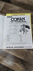 GURPS CONAN The Wyrmslayer & Beyond Thunder River SJG Steve Jackson Games