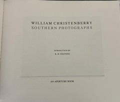 William Christenberry Southern Photographs Aperture 1983 New York R.H. Cravens