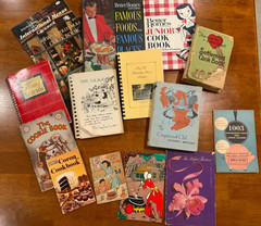 Lot of 14 Vintage Cook Books, 1931-1979 – Congressional Club, DAR Valley Forge