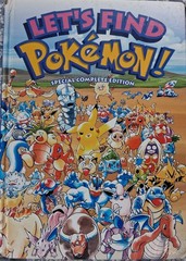 Pair of „Let’s Find Pokemon!” Hardcover GOLD & SILVER / SPECIAL COMPLETE EDITION