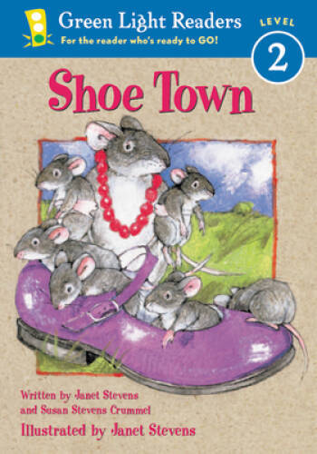Shoe Town (Green Light Readers Level 2) – Paperback By Stevens, Janet – GOOD
