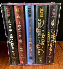 NEW CLEAN! Hunger Games 5-Book Hardcover Box Set Suzanne Collins FRESH! SEALED!