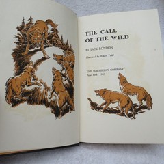 The Call Of The Wild ~ Jack London~ HC~ MacMillan Company 1963- Illustrated Todd