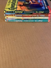 Vintage Goosebumps Book Lot O 4 R.L. Stine Scholastic Horror #33, #35, #38, #39