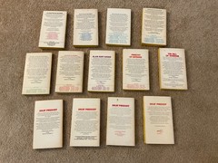 Lot of 13 DAW Yellow Spine: Alan Burt Akers Dray Prescot All 1st printings