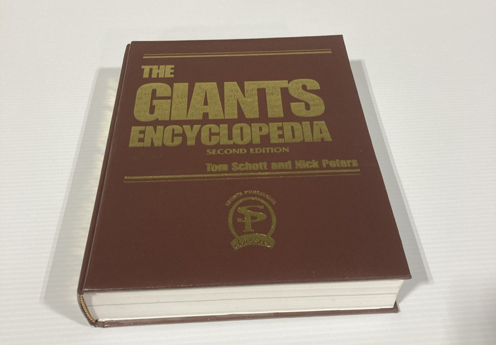 The Giants Encyclopedia 2nd Edition (Leather Bound, 2003) Signed & Numbered Ed.