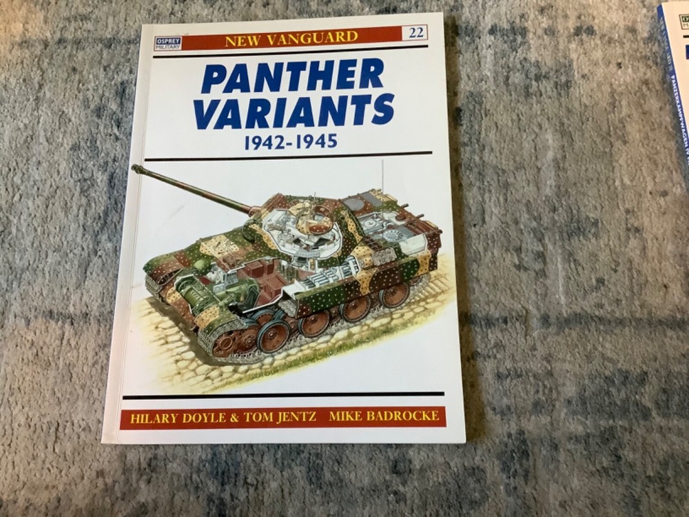 New Vanguard Ser.: Panther Variants 1942-45 by Tom Jentz and Hilary Doyle (1997,