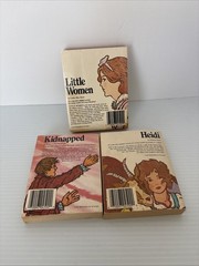 Lot of 3 Books Illustrated Classic Editions Mini Paperback Books