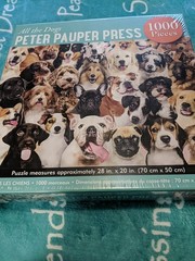 All the Dogs 1000 Piece Jigsaw Puzzle by Inc. Peter Pauper Press (2020, Toy;…