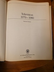 TELEVISION 1970-1980 by Vincent Terrace Tantivy Hardback 322 Pages RARE