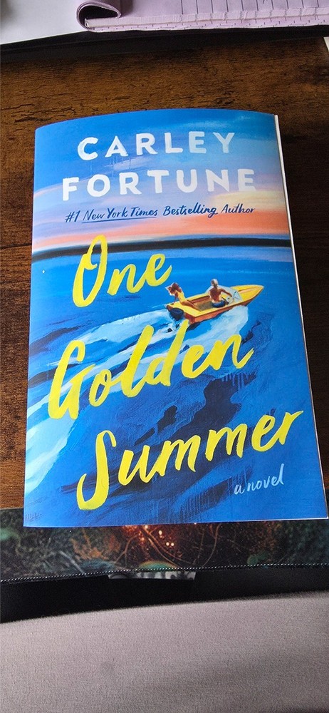 Signed – One Golden Summer Carley Fortune Paperback 2025