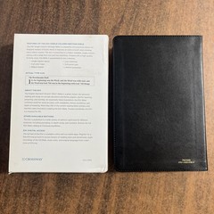 ESV Single Column Heritage Bible – $49.99 Retail – Black TruTone