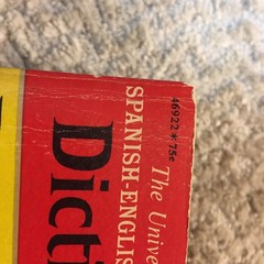 The University Of Chicago Spanish English English Spanish Dictionary Paperback