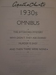 Agatha Christie LOT of 4 Ominbus paperbacks: 1920s,1930s,1940s,1960s
