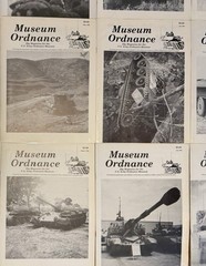 ⭕️ LOT OF 12 VINTAGE MUSEUM ORDNANCE MAGAZINE U.S. ARMY TANK MILITARY JOURNALS