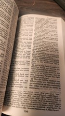 KJV Thomas Nelson Personal Size Reference Bible Navy Blue Leathersoft Giant Prnt