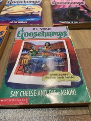 VTG 90s RL Stine Goosebumps Paperback Books Scholastic Apple Fiction Lot of 8