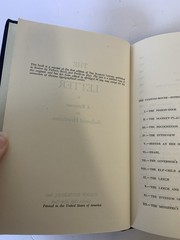 The Scarlet Letter ~ Nathaniel Hawthorne First Edition Reprint(Nelson Doubleday)