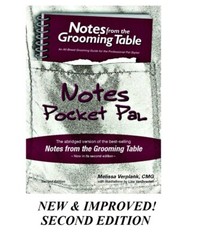Pocket Pal Notes from the Grooming Table-Groomer how-to BOOK Second Edition 2