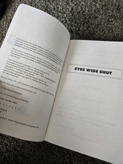 Eyes Wide Shut Screenplay Kubrick Raphael Schnitzler 1999 PB Warner Books First