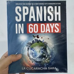 112 Pages Spanish in 60 Days Speak Just Like The Locals with Common Slang Words