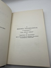 The Kybalion : Hermetic Philosophy (Hardcover, 1940, Yogi Publication Society)