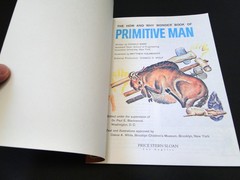 Vintage 1981 The How and Why Wonder Book of Primitive Man by Donald Barr