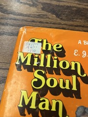 The Million Soul Man SIGNED E. J. Daniels Biography 1980 HC Book By M. F. Morris