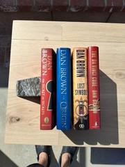 Lot of 4 HARDCOVER Robert Langdon books by Dan Brown FREE SHIPPING