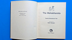 THE RAMAYANA [Lakshmi Lal] + THE MAHABHARATA [Shanta R Rao] HCDJ Illustrated