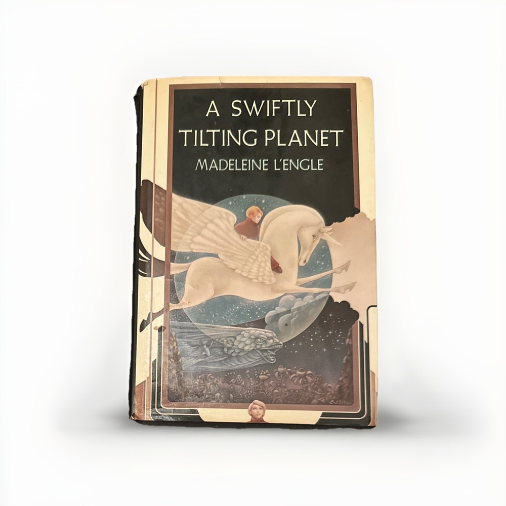 SIGNED, A Swiftly Tilting Planet. Madeleine L’Engle HBDJ FIRST PRINT 1978