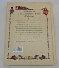 CHILDREN’S BOOK OF VIRTUES – William J. Bennett – First Edition – 1995 – HC
