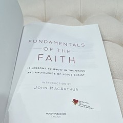 Moody Publishers Fundamentals of the Faith Paperback Grace Community Church