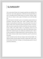 Moscow Puzzles : 359 Mathematical Recreations, Paperback by Kordemsky, Boris,…