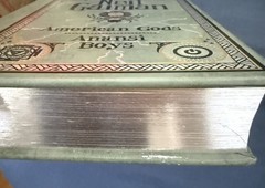 Neil Gaiman – American Gods/Anansi Boys – B&N HC 2011 Silver Gilt Pages