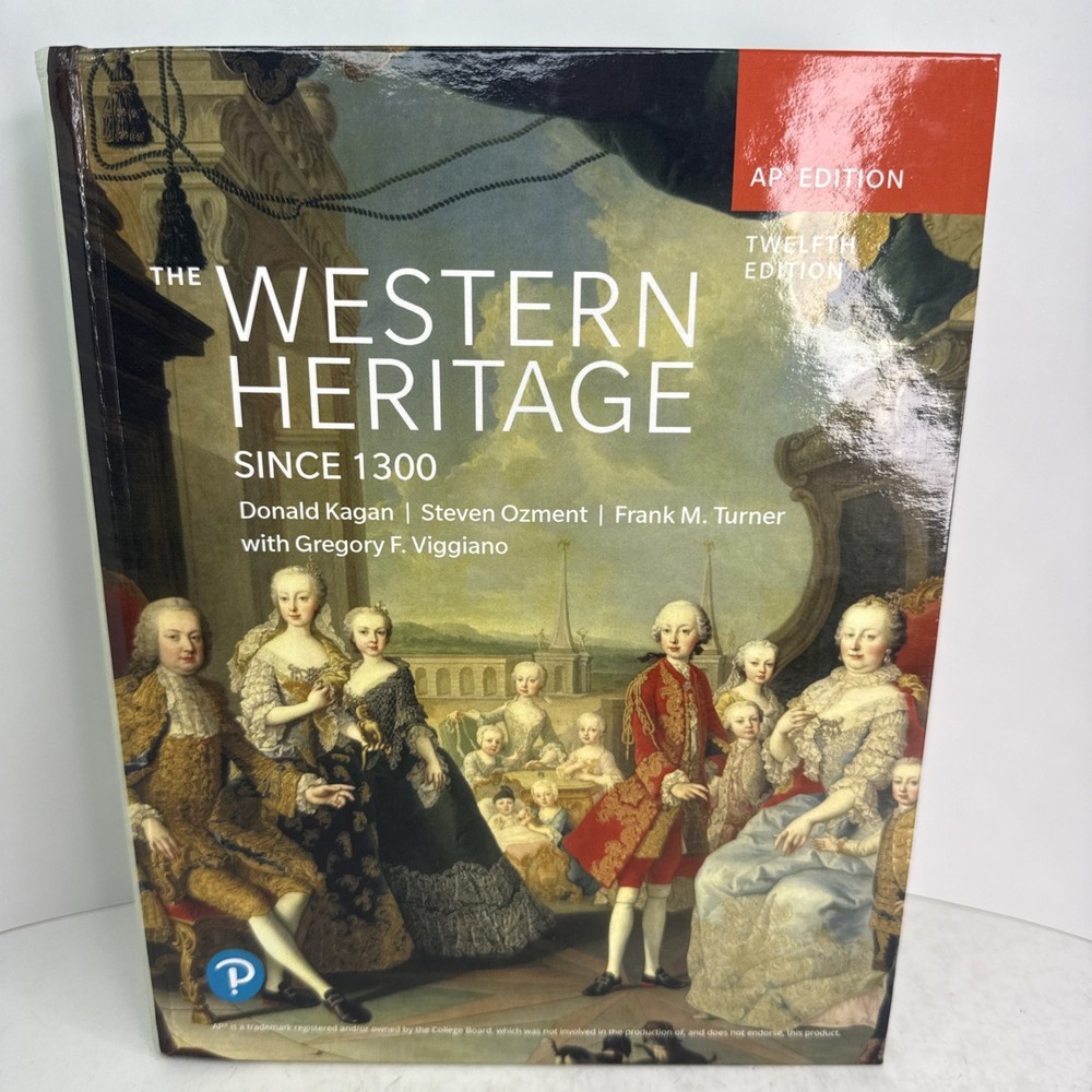 Western Heritage since 1300 AP – Textbook, by Donald Kagan; Steven – Very Good +