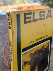 ELSA -Joy Adamson photo book, hardcover 1961